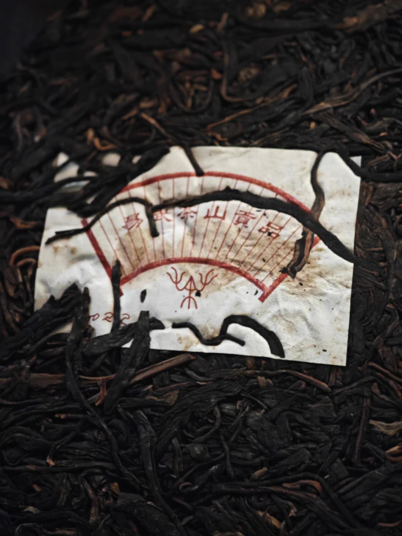 张毅顺时兴 2002 Zhang Yi " Shun Shi Xing - Chunjian", Rauw Pu erh ca. 400g Cake - 6leaves 357