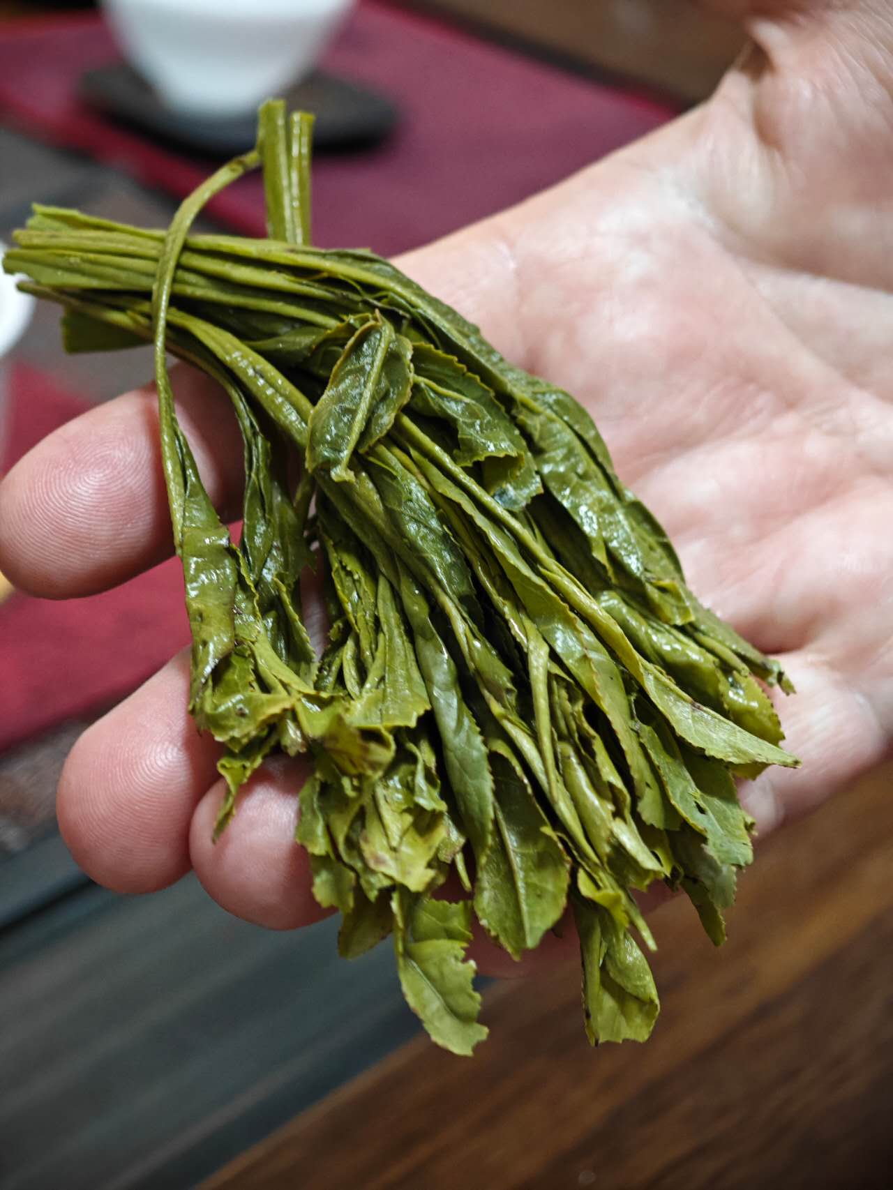 太平猴魁 2025 Mingqian green tea Taiping Houkui 50g Box - 6leaves 357