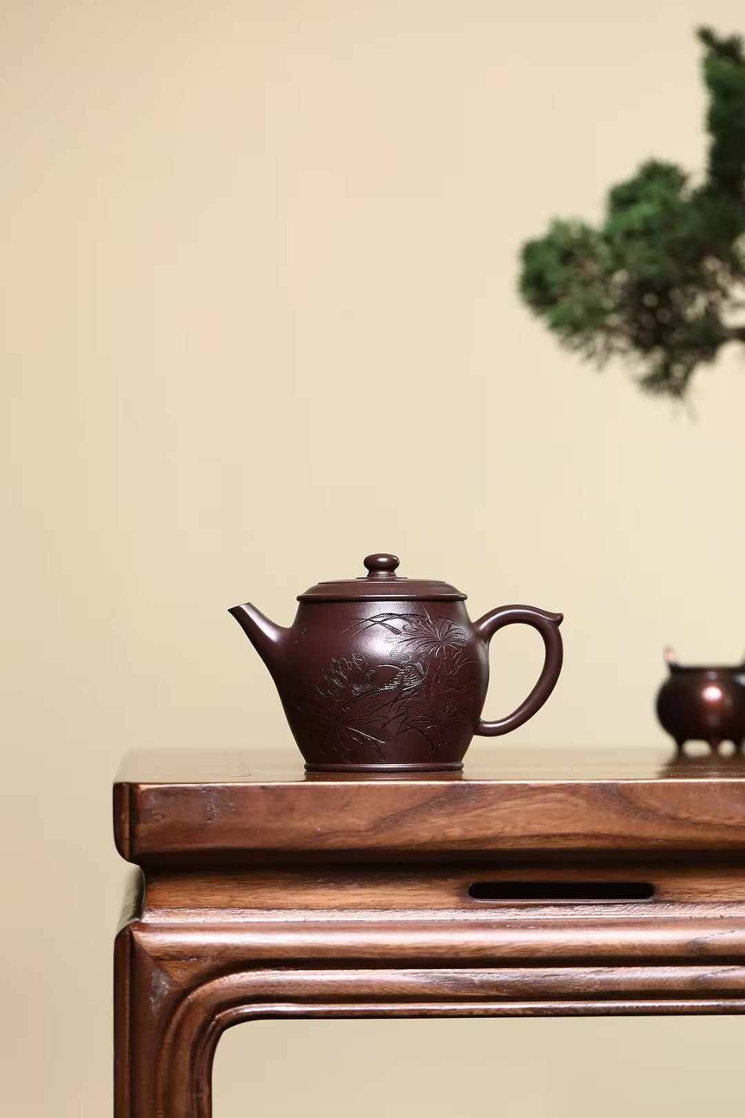 全手工大师壶 鲍玉华 "汲直Jizhi" Fully handcrafted master Yixing Lao Zini teapot by Baoyuhua, 200ml