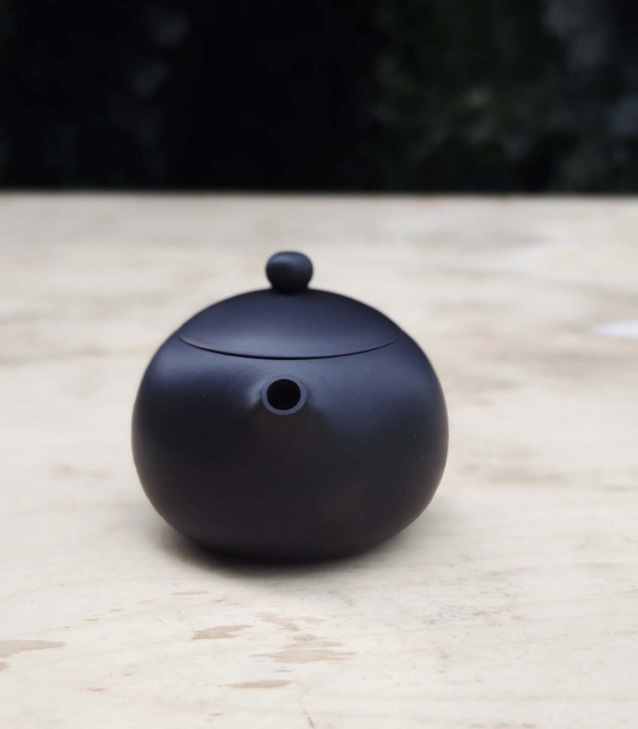 建水紫陶 全手工壶 西施 Jianshui Zitao Kanne "Xi Shi", Purple Clay Teapot, 160cc - 6leaves 357