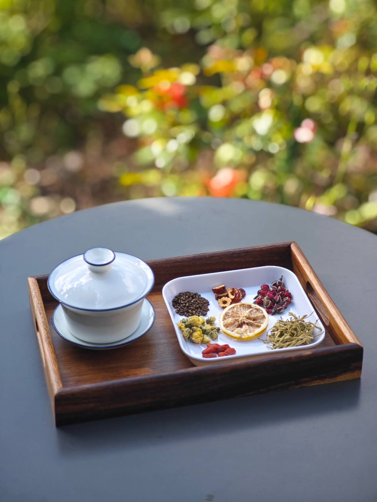 七宝茶 Qi Bao Cha - 7 Treasures, 8 Pieces in a Package - 6leaves 357